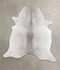 Medium Grey X-Large Brazilian Cowhide Rug 7'0