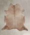 Taupe X-Large Brazilian Cowhide Rug 7'0