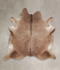 Taupe X-Large Brazilian Cowhide Rug 6'9