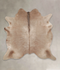 Taupe X-Large Brazilian Cowhide Rug 6'6