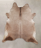 Taupe X-Large Brazilian Cowhide Rug 7'5