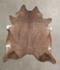 Taupe XX-Large Brazilian Cowhide Rug 8'4