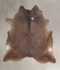 Taupe X-Large Brazilian Cowhide Rug 7'0