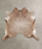 Taupe X-Large Brazilian Cowhide Rug 6'2