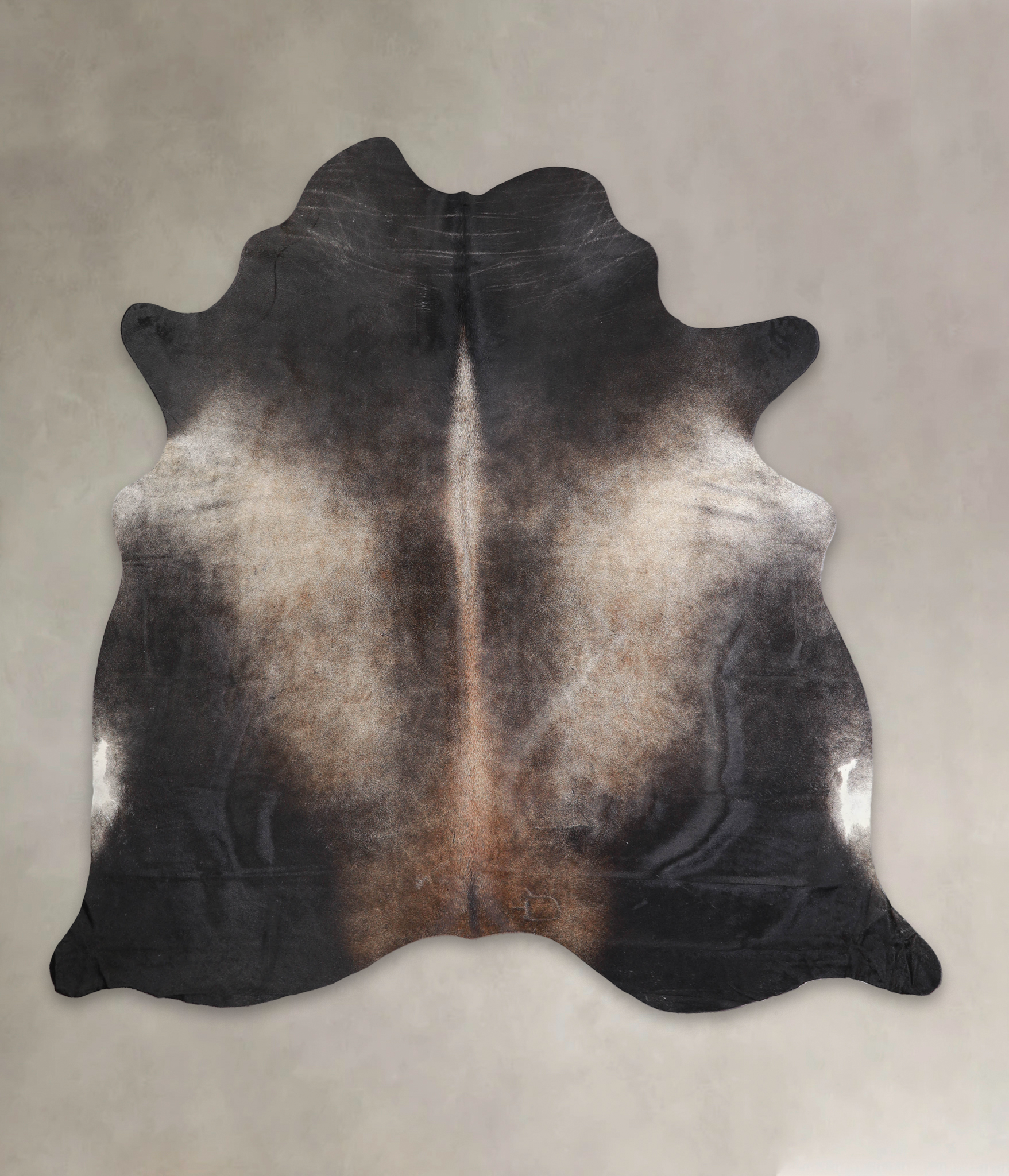 Dark Grey Cowhide Rug #A24560