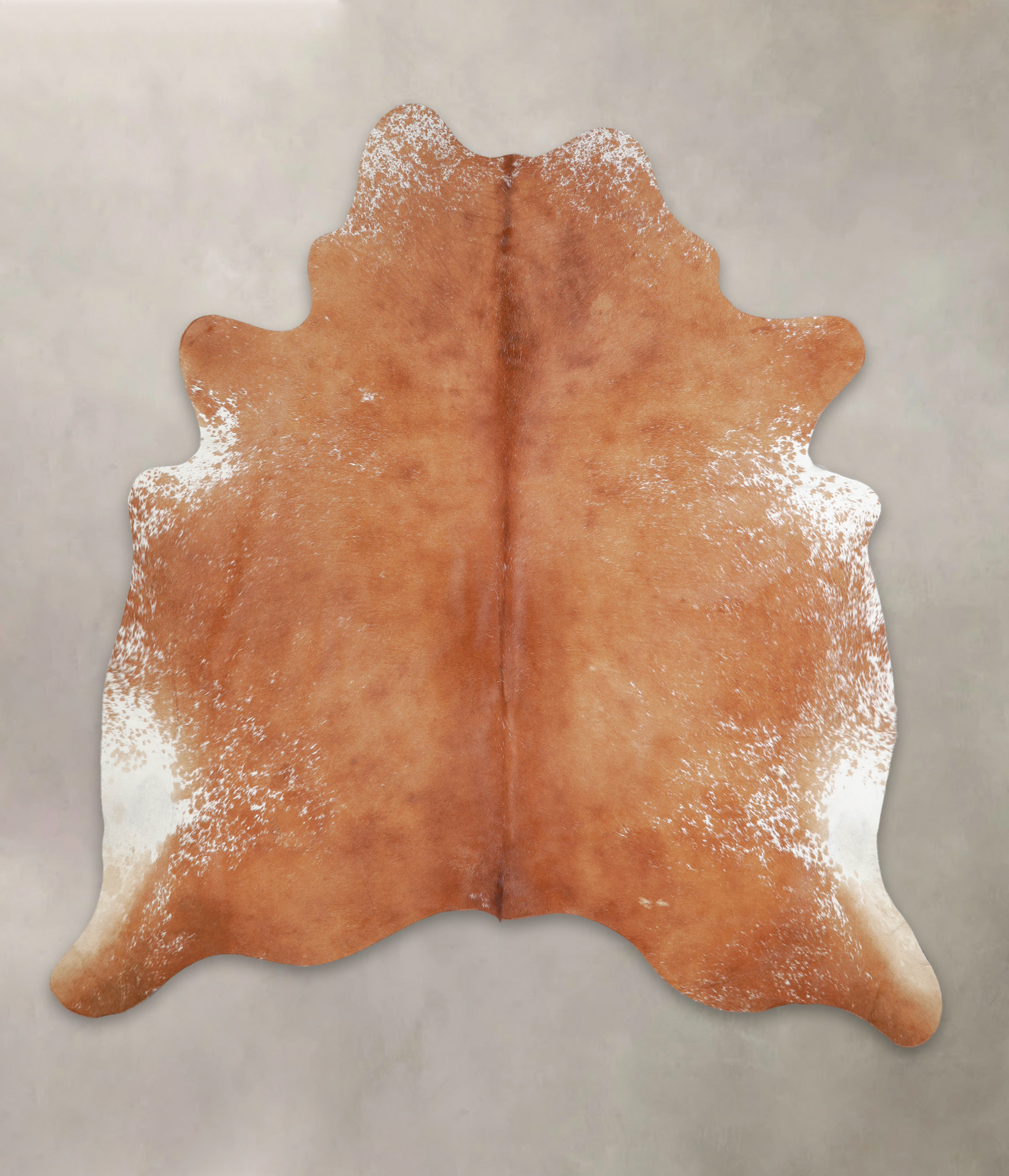 Salt and Pepper Brown Cowhide Rug #A24575