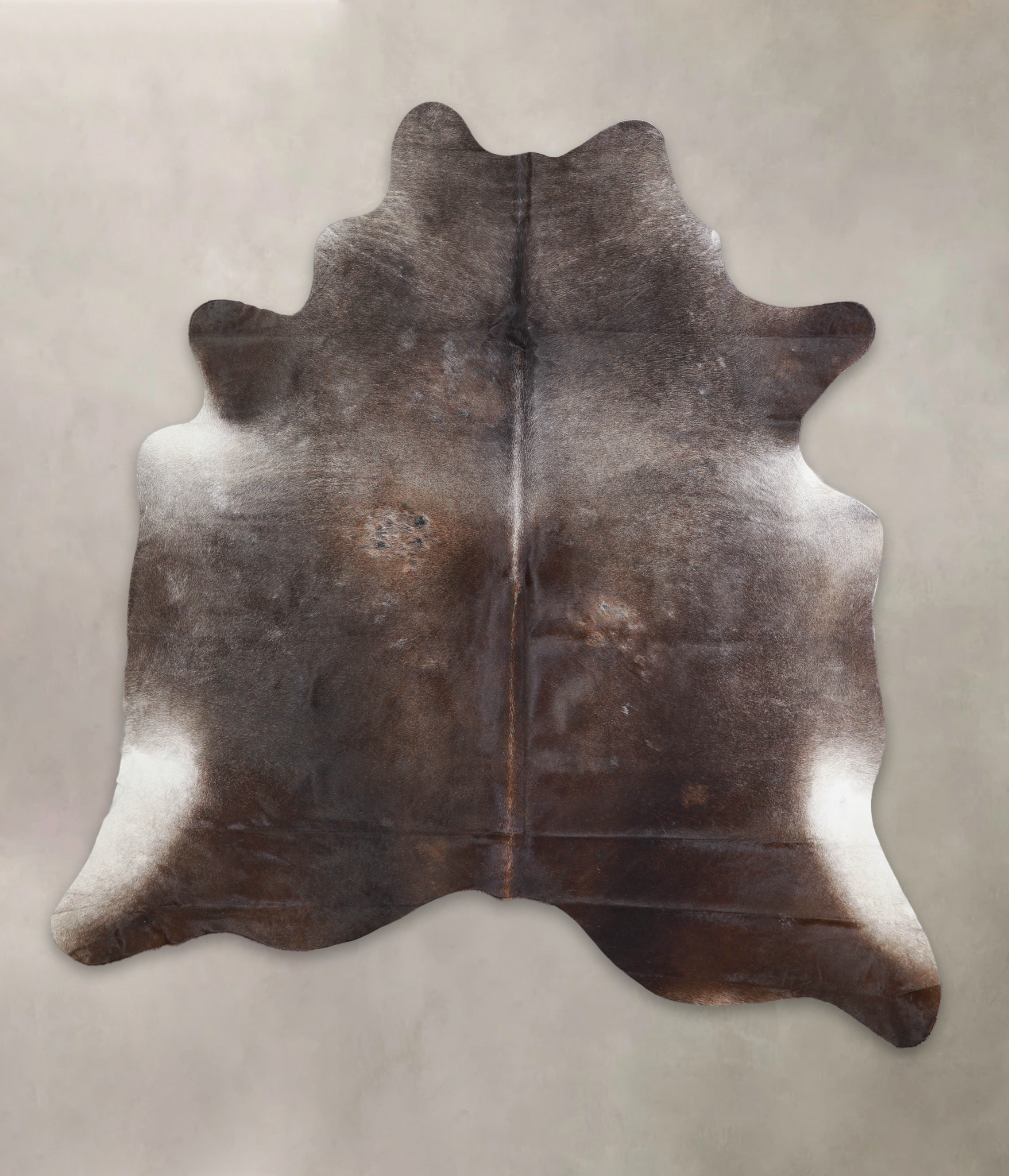 Dark Grey Cowhide Rug #A24721