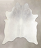 Light Grey X-Large Brazilian Cowhide Rug 7'7