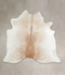 Light Caramel X-Large Brazilian Cowhide Rug 6'6