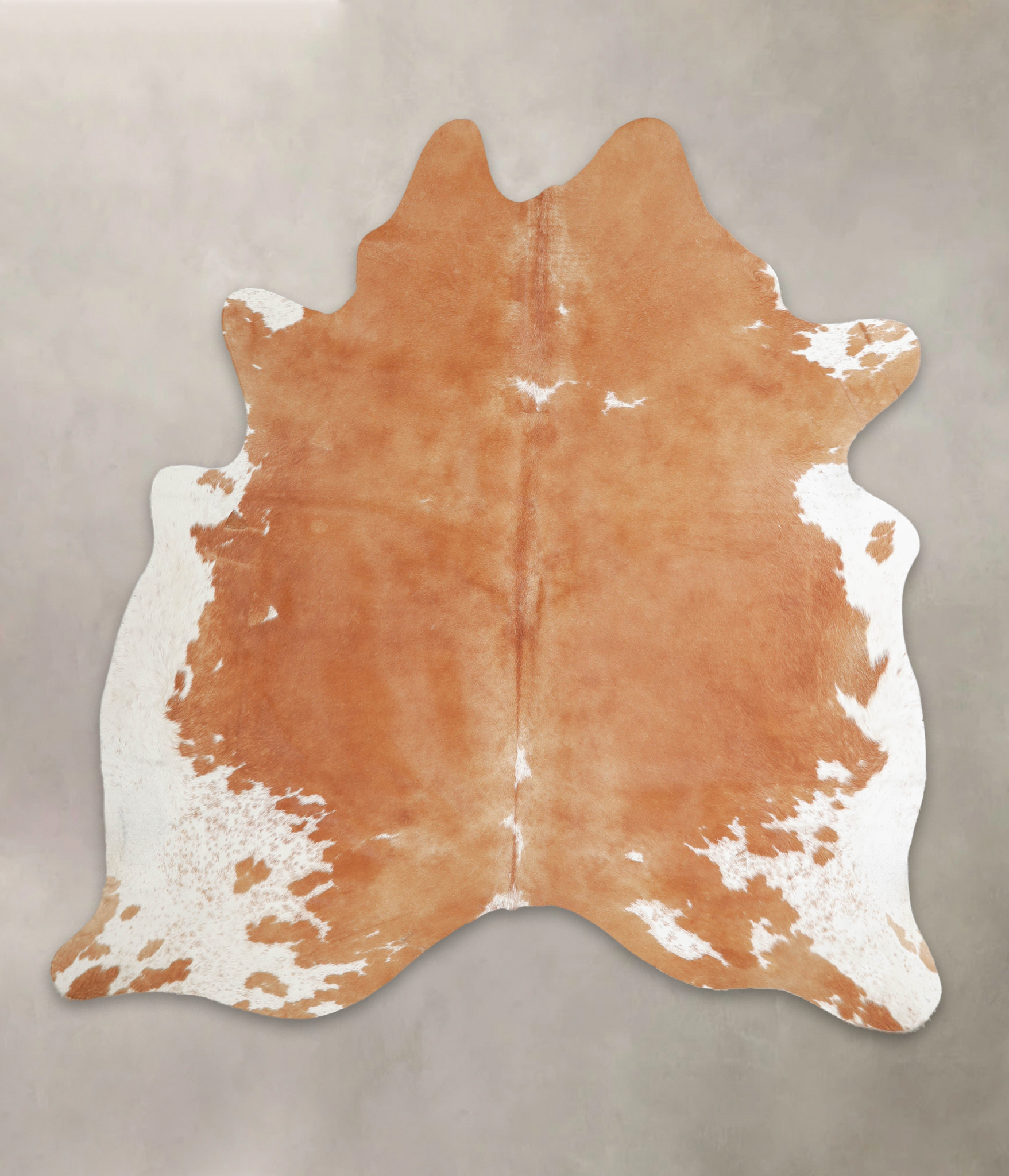 Beige and White Cowhide Rug #A25095