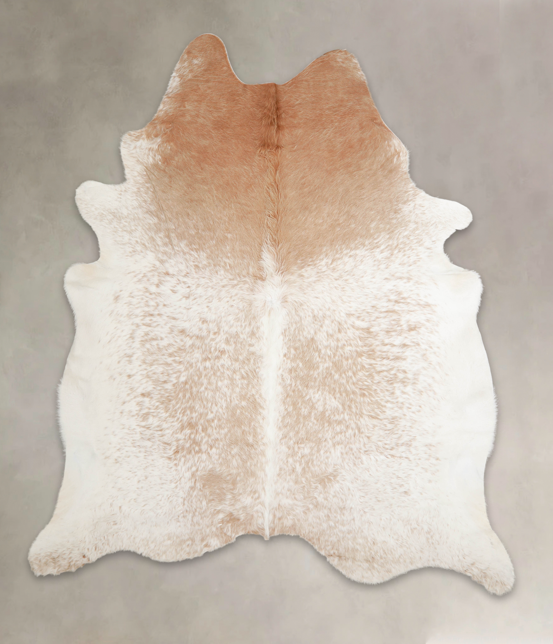 Beige and White Cowhide Rug #A25103