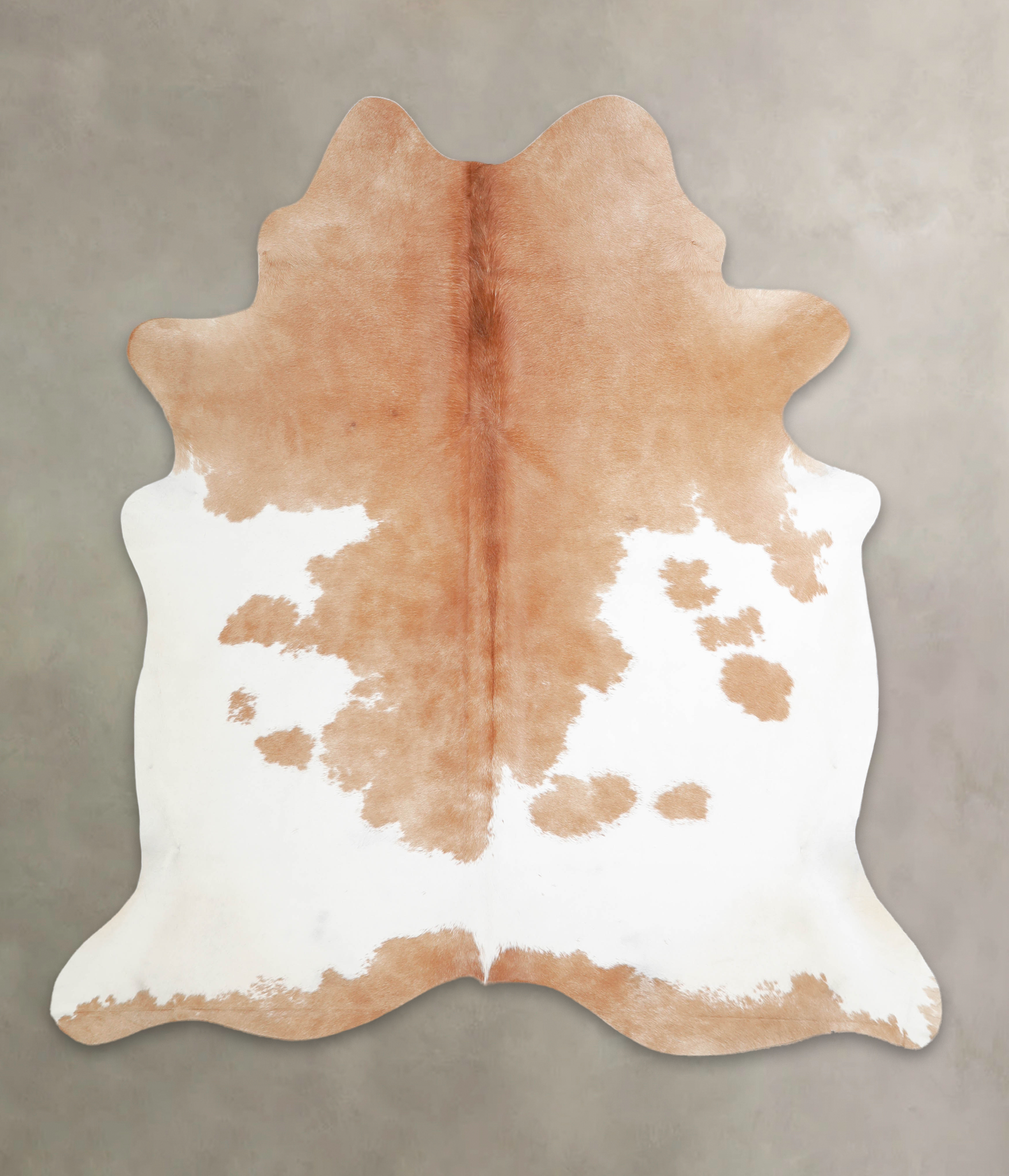 Beige and White Cowhide Rug #A25169