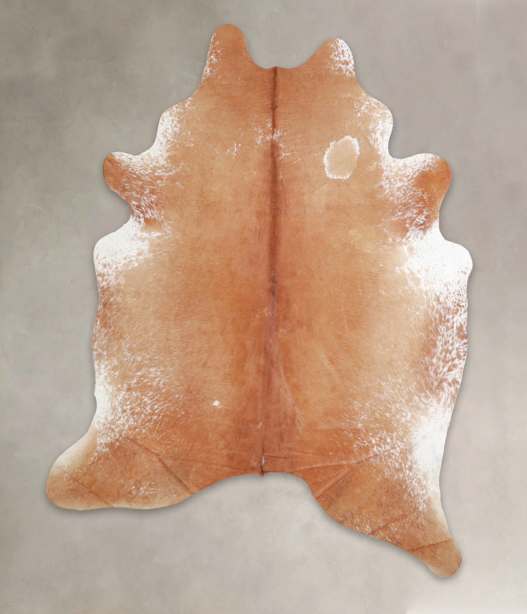 Salt and Pepper Brown Cowhide Rug #A25231