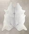 Medium Grey XX-Large Brazilian Cowhide Rug 8'1