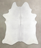 Light Grey X-Large Brazilian Cowhide Rug 7'5