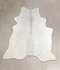 Light Grey X-Large Brazilian Cowhide Rug 6'8