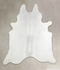 Light Grey XX-Large Brazilian Cowhide Rug 8'5