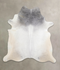 Medium Grey XX-Large Brazilian Cowhide Rug 7'8