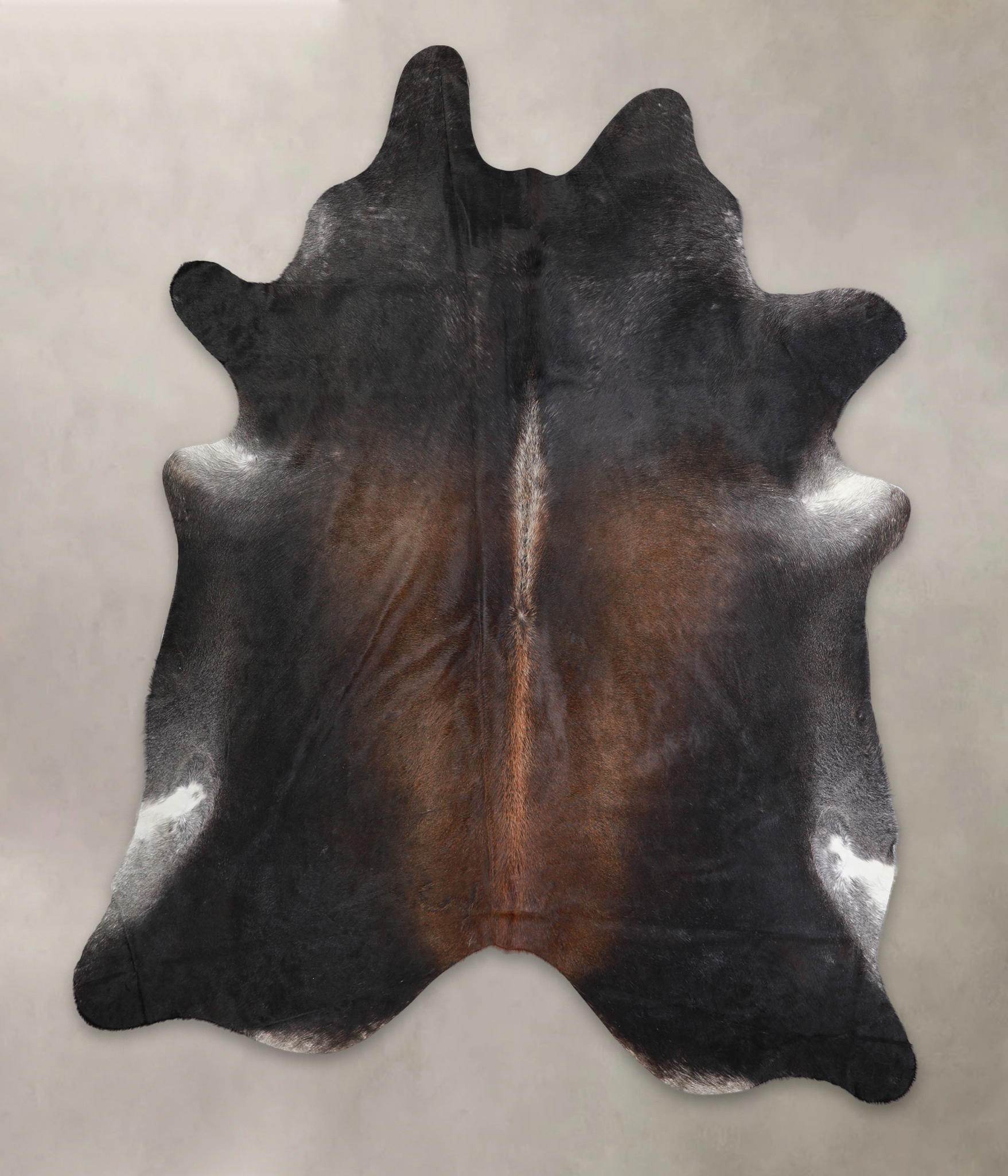 Dark Grey Cowhide Rug #A25701