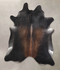 Dark Grey XX-Large Brazilian Cowhide Rug 8'6