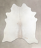 Light Grey X-Large Brazilian Cowhide Rug 6'8