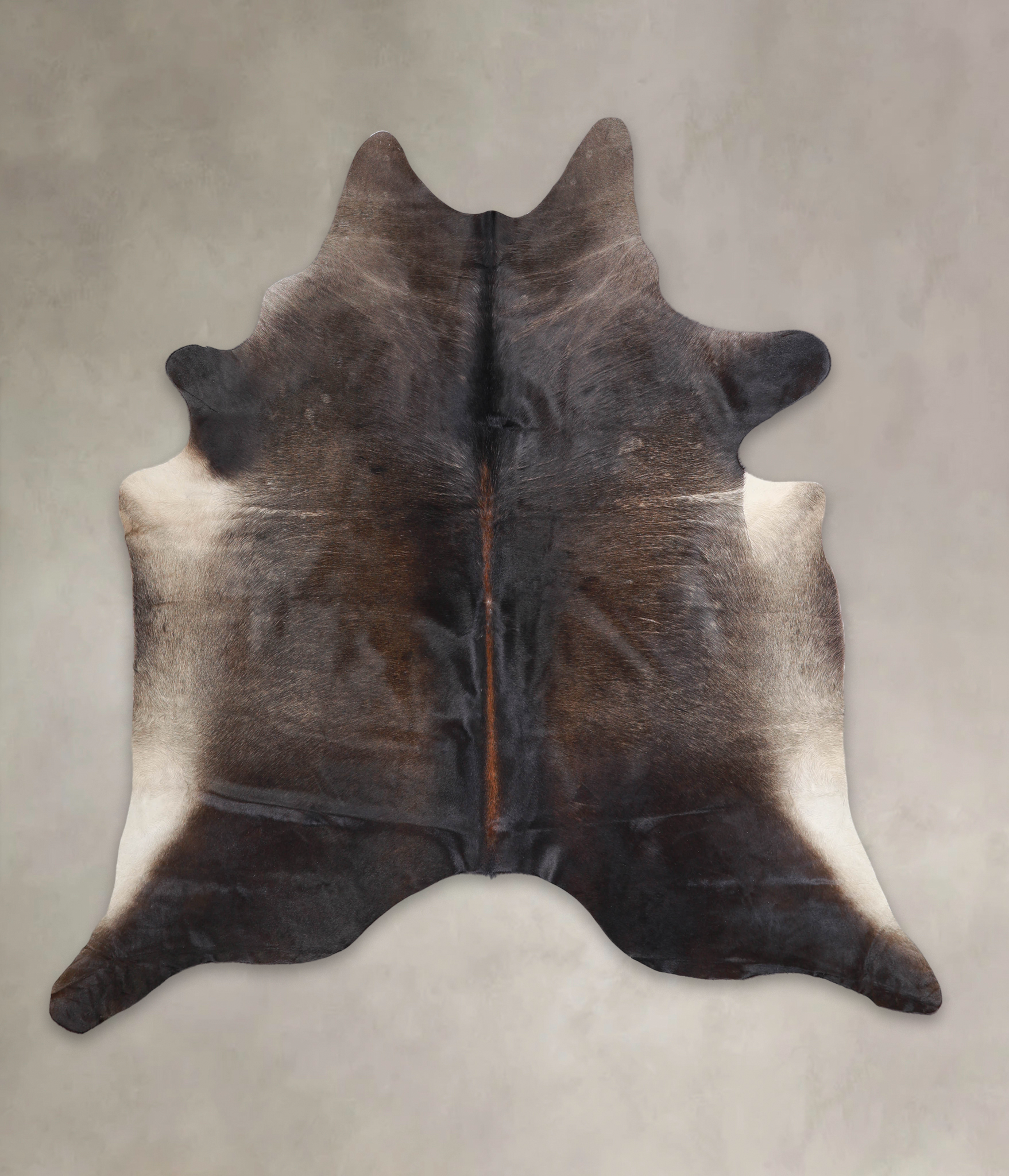 Dark Grey Cowhide Rug #A25874