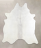 Light Grey X-Large Brazilian Cowhide Rug 7'3