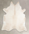 Beige XX-Large Brazilian Cowhide Rug 8'1