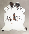 Tricolor X-Large European Cowhide Rug 7'5