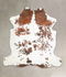 Tricolor X-Large European Cowhide Rug 6'7