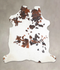 Tricolor X-Large European Cowhide Rug 6'10