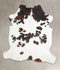 Tricolor X-Large European Cowhide Rug 7'0