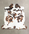 Tricolor X-Large European Cowhide Rug 6'4