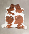 Tricolor X-Large European Cowhide Rug 6'6