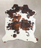 Tricolor X-Large European Cowhide Rug 6'9