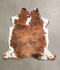 Tricolor X-Large European Cowhide Rug 6'6