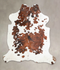 Tricolor X-Large European Cowhide Rug 6'10