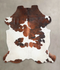 Tricolor X-Large European Cowhide Rug 7'4