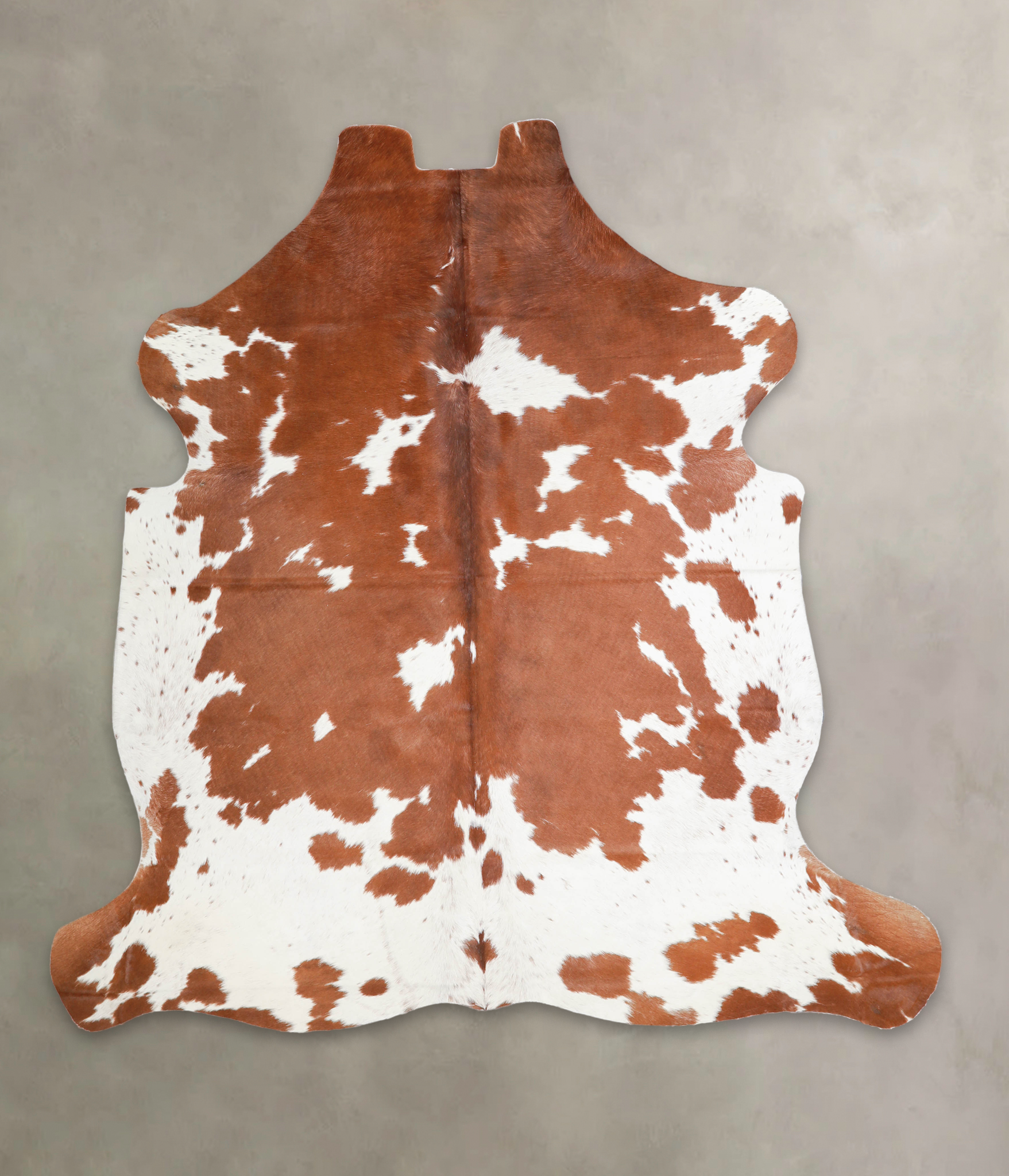 Brown and White Cowhide Rug #A27242