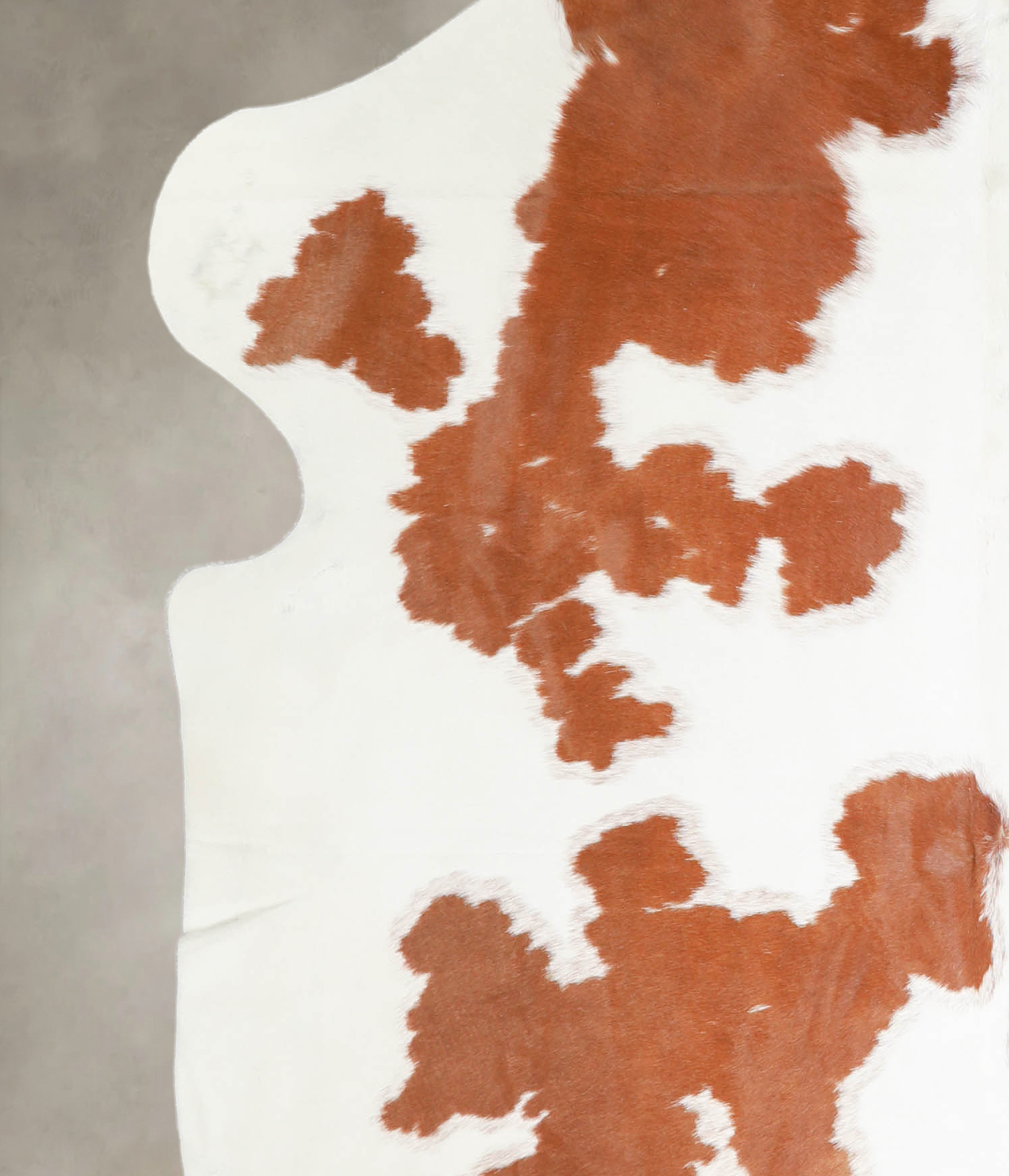 Brown and White Cowhide Rug #A27276