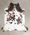 Tricolor X-Large European Cowhide Rug 6'11