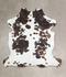 Tricolor X-Large European Cowhide Rug 6'5