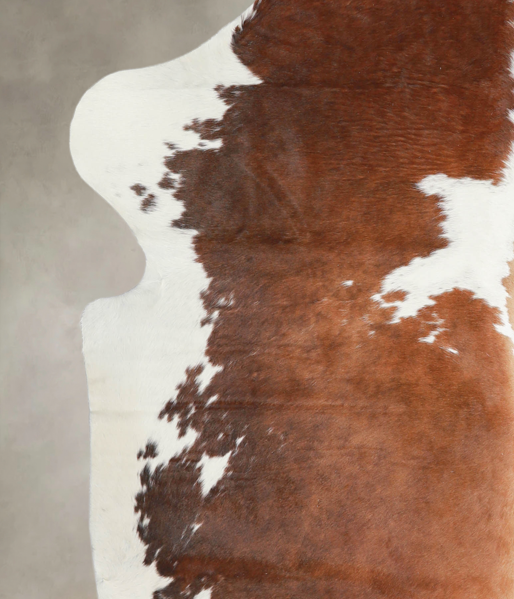 Brown and White Cowhide Rug #A27327