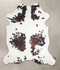 Tricolor X-Large European Cowhide Rug 7'2