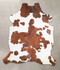 Tricolor X-Large European Cowhide Rug 6'11