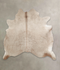 Taupe X-Large Brazilian Cowhide Rug 6'4