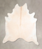 Beige XX-Large Brazilian Cowhide Rug 8'2