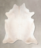 Ivory with Beige XX-Large Brazilian Cowhide Rug 8'2