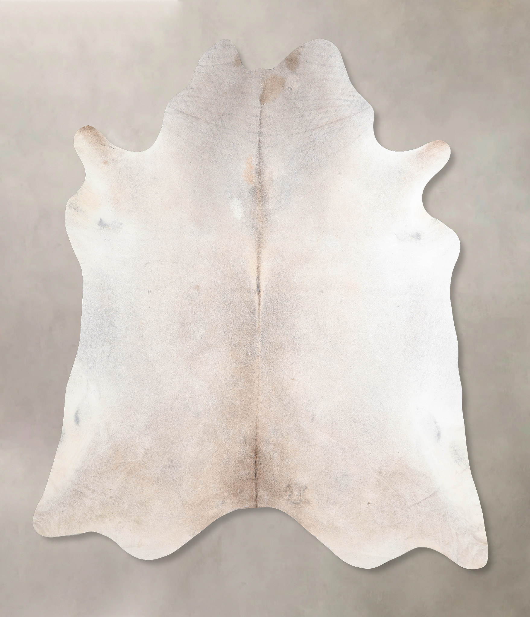 Grey with Beige Cowhide Rug #A30275