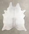 Light Grey XX-Large Brazilian Cowhide Rug 8'1